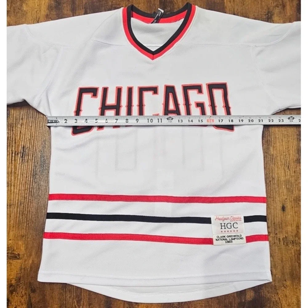 Headgear Classics Chicago CLARK GRISWOLD #00 Hockey Jersey Unisex Size Small